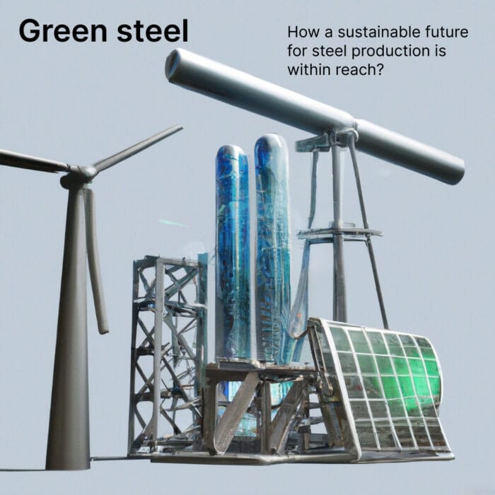 Green steel feature