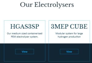 ITM Power electrolyzers (source ITM Power)