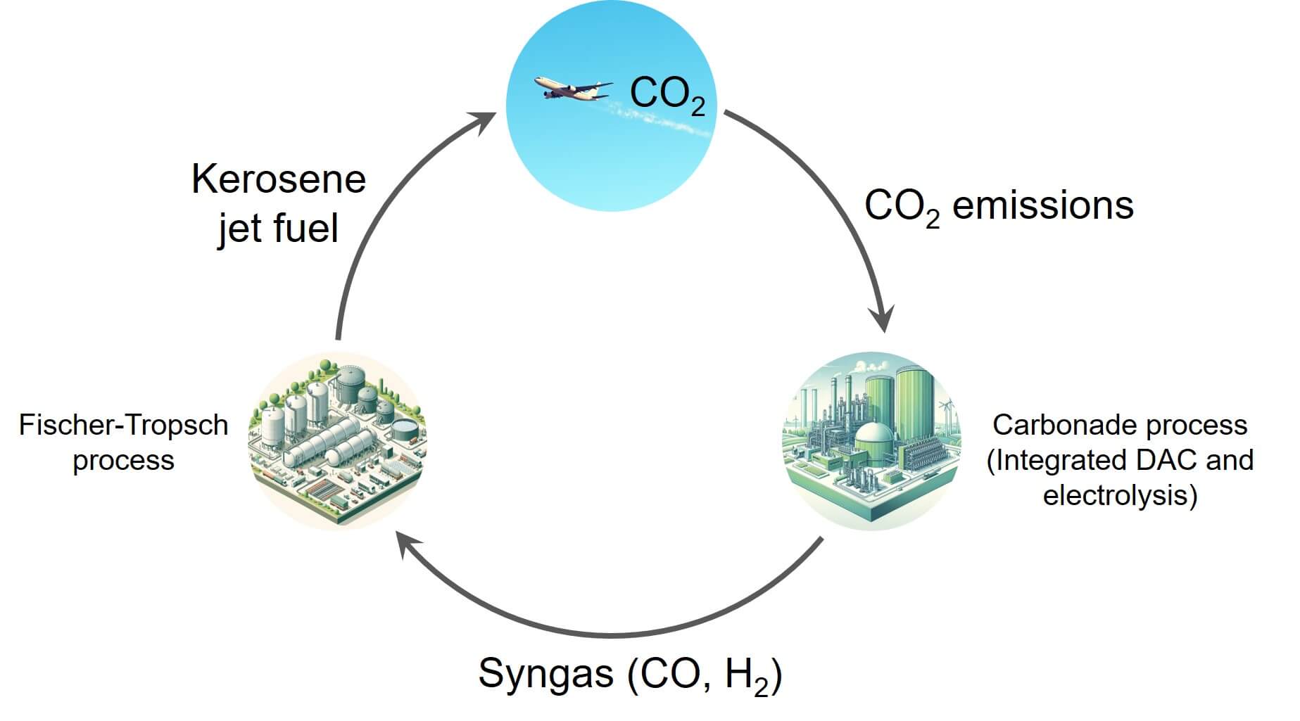 Carbonade integrates CO₂ capture and electrolysis process to make sustainable fuels.